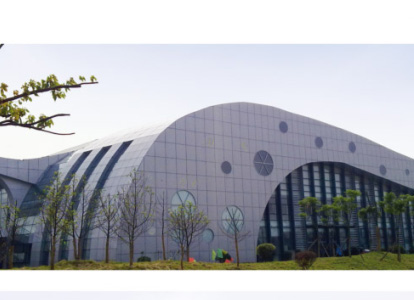 海东会议中心外景网架工程